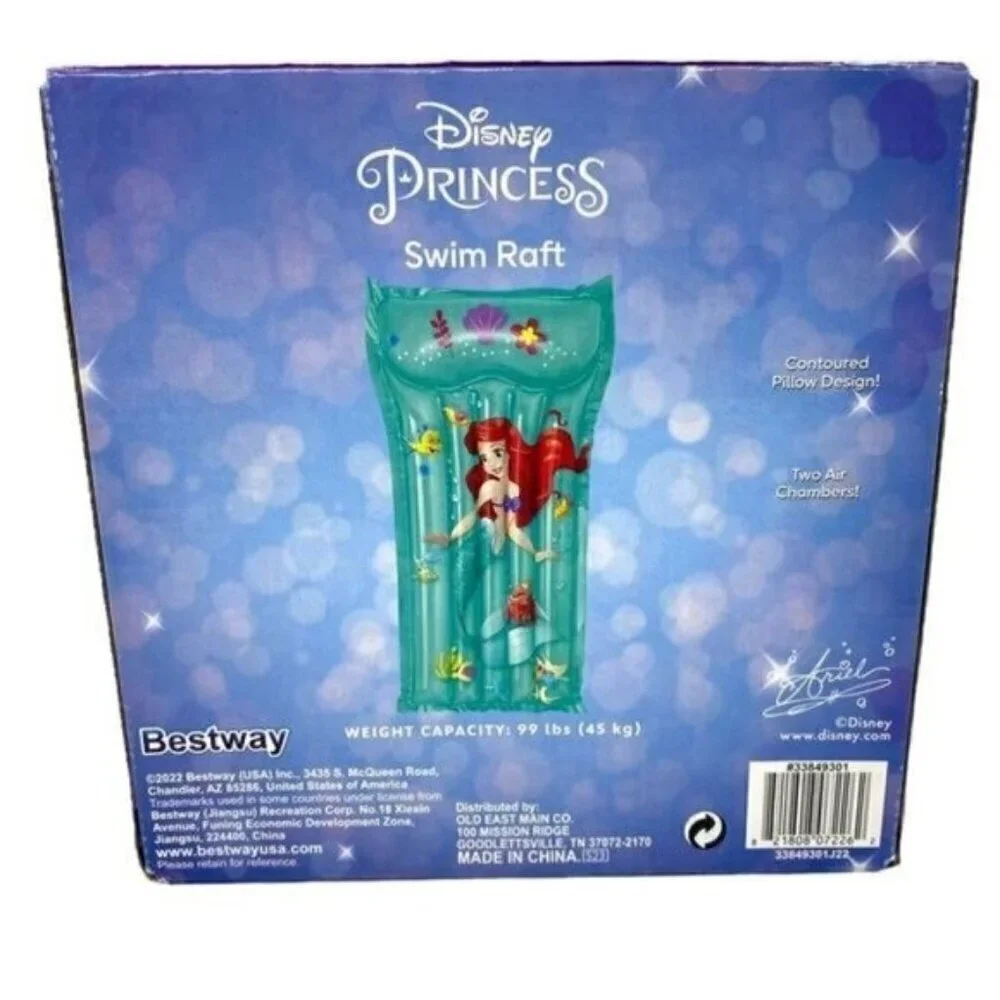 Ariel Disney Princess Swim Raft Float